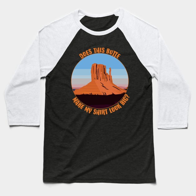 Big Butte Geology Baseball T-Shirt by jrotem